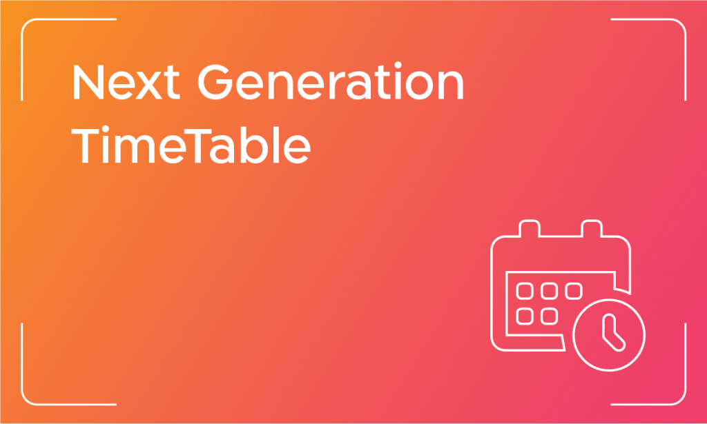 eBook: Next Generation Timetables